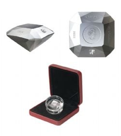 DIAMOND-SHAPED COINS -  FOREVERMARK© DIAMOND -  2020 CANADIAN COINS 01
