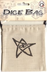 DICE BAG -  CALL OF CTHULHU (BEIGE) -  Q-WORKSHOP