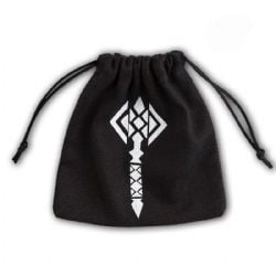 DICE BAG -  GLOW IN THE DARK HAMMER (BEIGE) -  Q-WORKSHOP