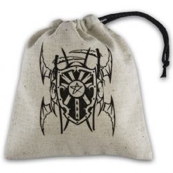 DICE BAG -  VAMPIRE BEIGE/BLACK -  Q-WORKSHOP