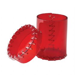 DICE CUP -  AGE OF PLASTIC - RED