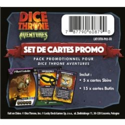 DICE THRONE -  ADVENTURES : SET DE CARTES PROMO (FRENCH)