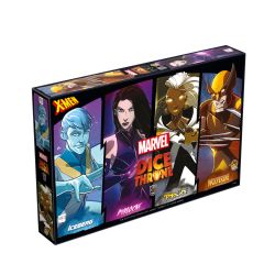 DICE THRONE -  X-MEN : ICEBERG VS. PSYLOCKE VS. TORNADE VS. WOLVERINE - BASE GAME (FRENCH) -  MARVEL