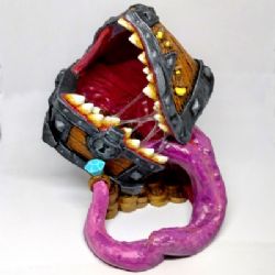 DICE TOWER -  HAND PAINTED MIMIC