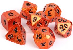 DIE HARD -  7 DICE RPG SET, HELLDANCER -  7 DICE RPG SET