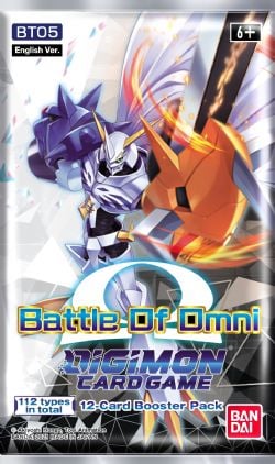 DIGIMON CARD GAME -  BATTLE OF OMNI BOOSTER PACK (ENGLISH)
