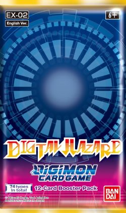 DIGIMON CARD GAME -  DIGITAL HAZARD BOOSTER PACK (ENGLISH) (P12/B24/C12)