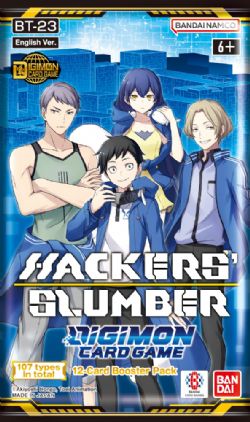 DIGIMON CARD GAME -  HACKERS' SLUMBER - BOOSTER PACK (P12/B24)(ENGLISH) BT23