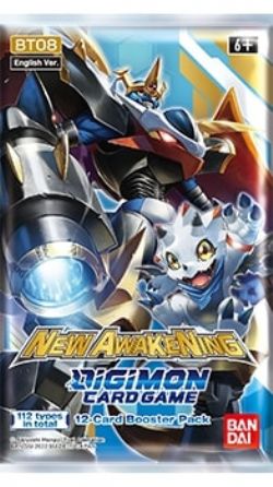 DIGIMON CARD GAME -  NEW AWAKENING - BOOSTER PACK (ENGLISH)(P12)