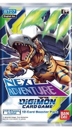 DIGIMON CARD GAME -  NEXT ADVENTURE BOOSTER PACK (ENGLISH) (P12/B24/C12)