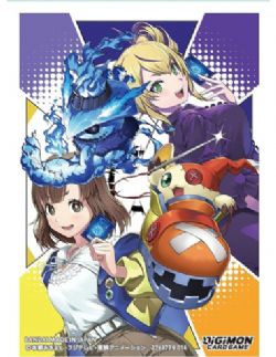 DIGIMON CARD GAME -  STANDARD SIZE SLEEVES - ARISA & VIOLET (60)