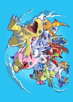 DIGIMON CARD GAME -  STANDARD SIZE SLEEVES - FRIENDS OF AVENTURE (60)