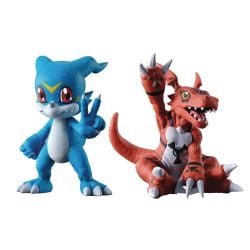 DIGIMON -  VEEMON & GUILMON FIGURE -  ICHIBANSHO