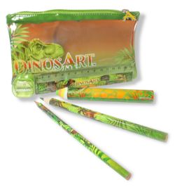DINOSART -  PENCIL AND ACCESSORIES KIT