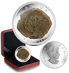 DINOSAUR FOSSILS -  EUOPLOCEPHALUS -  2010 CANADIAN COINS 05
