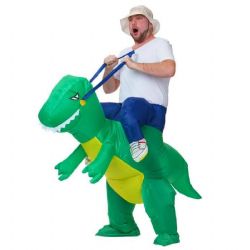 DINOSAUR -  T-REX PIGGYBACK COSTUME (ADULT)