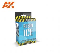 DIORAMA SERIE -  RESIN ICE - 2 COMPONENTS -  AK INTERACTIVE