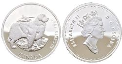 DISCOVERING NATURE -  CANADA'S BEST FRIENDS - NEWFOUNDLAND -  1997 CANADIAN COINS 01