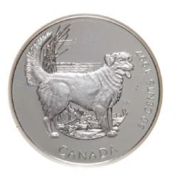 DISCOVERING NATURE -  CANADA'S BEST FRIENDS - NOVA SCOTIA RETRIEVER -  1997 CANADIAN COINS 03