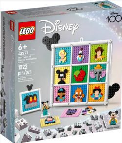 DISNEY -  100 YEARS OF DISNEY ANIMATION ICONS (1022 PIECES) -  100TH ANNIVERSARY 43221