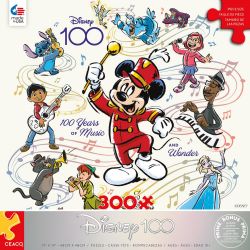 DISNEY -  100 YEARS OF MUSIC AND WONDER (300 PIECES) -  100TH ANNIVERSARY