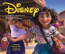 DISNEY -  A YEAR OF ANIMATION 2026 DAILY CALENDAR