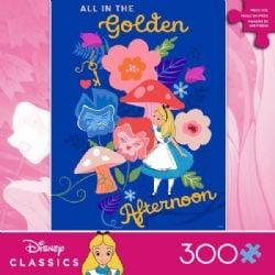 DISNEY -  ALL IN THE GOLDEN AFTERNOON (300 PIECES) -  ALICE IN WONDERLAND