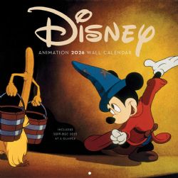 DISNEY -  ANIMATION 2026 WALL CALENDAR