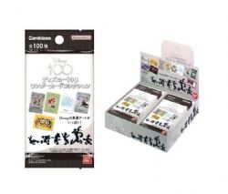 DISNEY -  BANDAI CARDDASS COLLECTIBLE CARDS BOOSTER (P2/B20)(JAPANESE) -  DISNEY : 100 YEARS OF WONDER