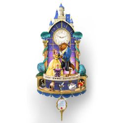 DISNEY -  BEAUTY AND THE BEAST CLOCK -  BEAUTY AND THE BEAST