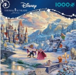 DISNEY -  BEAUTY AND THE BEAST IN WINTER (1000 PIECES) -  DISNEY PRINCESSES