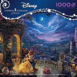 DISNEY -  BEAUTY & THE BEAST FALLING IN LOVE (1000 PIECES) -  THOMAS KINKADE