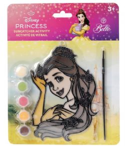 DISNEY -  BELLE - SUNCATCHER PAINTING ACTIVITY KIT -  DISNEY'S PRINCESSES