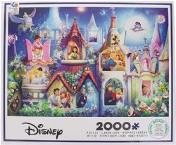 DISNEY -  CHARACTERS IN CASTLE (2000 PIECES)
