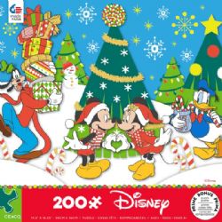 DISNEY -  CHRISTMAS COLLAGE (200 PIECES) -  DISNEY DREAMS