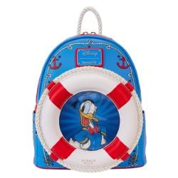 DISNEY -  DONALD DUCK 90TH ANNIVERSARY LENTICULAR MINI-BACKPACK -  LOUNGEFLY