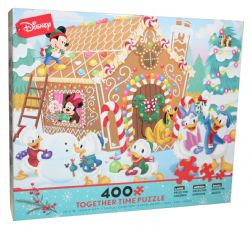 DISNEY -  GINGERBREAD HOUSE (400 PIECES) -  TOGETHER TIME