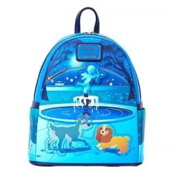 DISNEY -  LADY & THE TRAMP 70TH ANNIVERSARY BACKPACK -  LOUNGEFLY