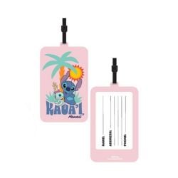 DISNEY -  LILO & STITCH STITCH FACE AND KAUAI LUGGAGE TAGS -  LILO & STITCH