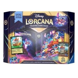 DISNEY LORCANA -  COFFRET CADEAU STITCH (FRENCH) -  LA MER AZURITE