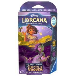 DISNEY LORCANA - STARTER DECK - MOANA AND SCROOGE MCDUCK - RUBY/SAPPHIRE  (ENGLISH) - INTO THE INKLANDS