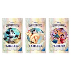 DISNEY LORCANA -  PAQUET BOOSTER (FRENCH)(P12/B24) -  FABULEUX