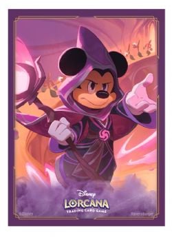 DISNEY LORCANA -  STANDARD SIZE SLEEVES - MICKEY (65) - MATTE -  REIGN OF JAFAR