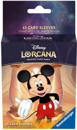 DISNEY LORCANA -  STANDARD SIZE SLEEVES - MICKEY (65) - MATTE -  THE FIRST CHAPTER