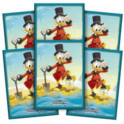 DISNEY LORCANA -  STANDARD SIZE SLEEVES - SCROOGE MCDUCK (65) - MAT -  INTO THE INKLANDS