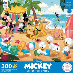 DISNEY -  MICKEY AND FRIENDS AT THE BEACH (300 PIECES) -  DISNEY
