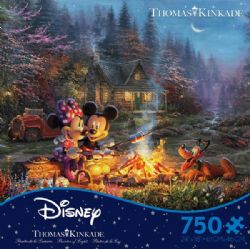 DISNEY -  MICKEY AND MINIE SWEETHEART CAMPFIRE (750 PIECES)
