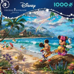 DISNEY -  MICKEY AND MINNIE IN HAWAII (1000 PIECES)