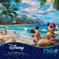 DISNEY -  MICKEY AND MINNIE IN HAWAII (750 PIECES)