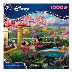 DISNEY -  MICKEY AND MINNIE IN JAPAN (1000 PIECES) -  THOMAS KINKADE